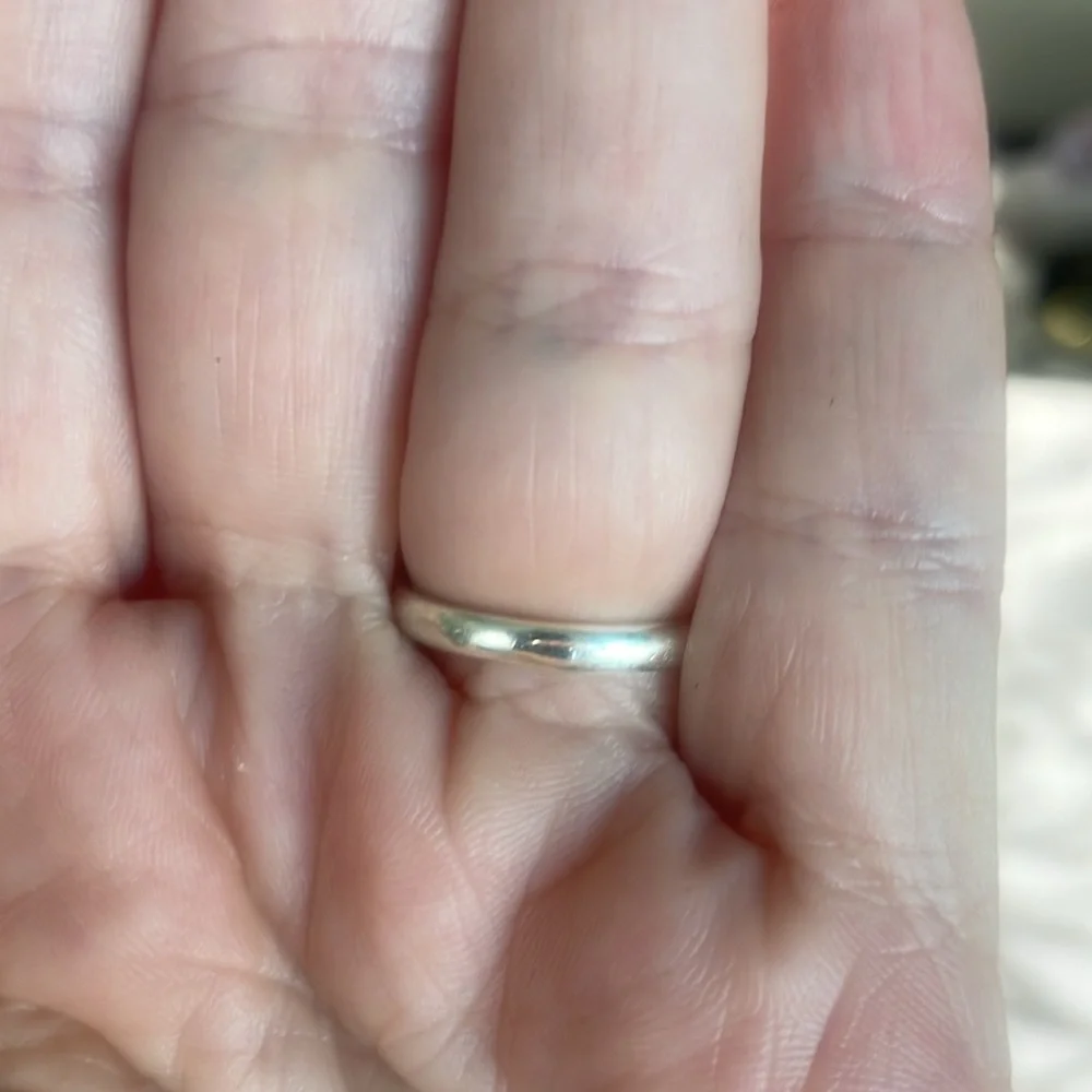 Mystic topaz 925 sterling silver ring in size 7
